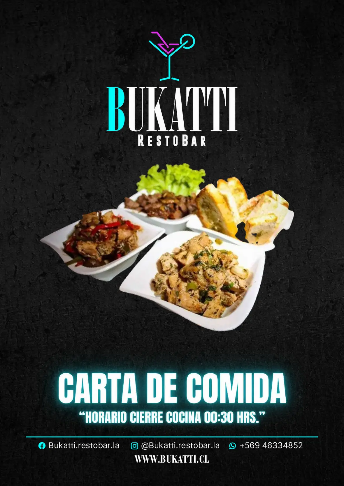 Página siguiente de la carta